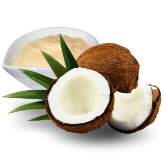 sabor agua crema de coco